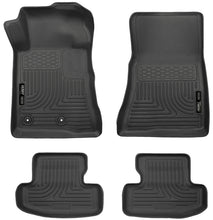 Load image into Gallery viewer, Husky Liners 15-22 Ford Mustang WeatherBeater Black Front &amp; Second Seat Floor Liner | 99371