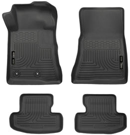 Husky Liners 15-22 Ford Mustang WeatherBeater Black Front & Second Seat Floor Liner | 99371
