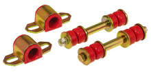 Cargar imagen en el visor de la galería, Prothane 79-93 Datsun D50 2wd Front Sway Bar Bushings - 21mm - Red