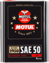 Cargar imagen en el visor de la galería, Motul Classic SAE 50 Oil - 2L