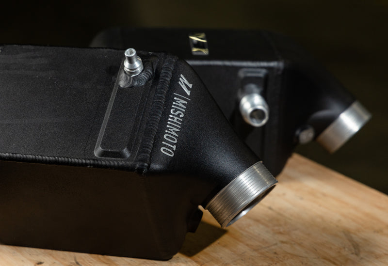 Kit de intercooler Mishimoto 12-16 BMW F10 M5 (negro arrugado)