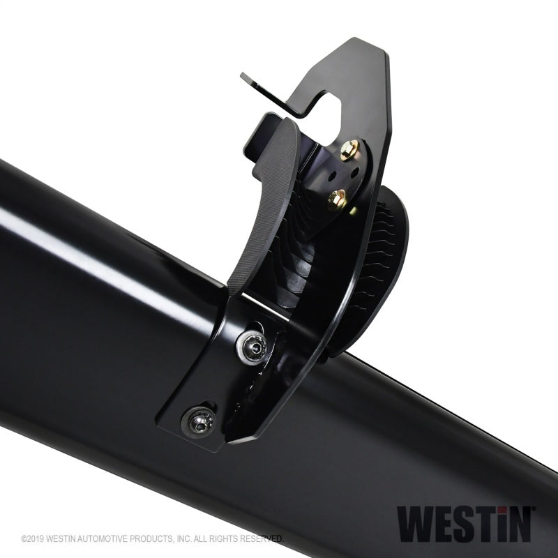 Westin 2019 Chevrolet Silverado Double Cab PRO TRAXX 6 Barras de paso Nerf ovaladas - Negras