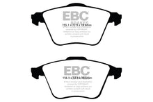 Cargar imagen en el visor de la galería, EBC 07-13 Mazda 3 2.3 Turbo Pastillas de freno delanteras Greenstuff