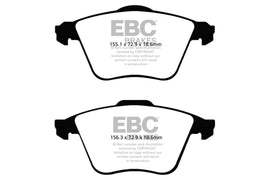 Pastillas de freno EBC Brakes Bluestuff Street y Track Day