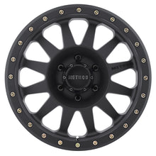 Cargar imagen en el visor de la galería, Method MR304 Double Standard 18x9 -12mm Offset 6x5.5 108mm CB Matte Black Wheel