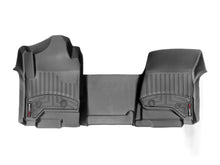 Cargar imagen en el visor de la galería, WeatherTech 2014+ Chevrolet Silverado 1500/2500/3500 Double/Crew Cab Vinyl Front FloorLiner - Black