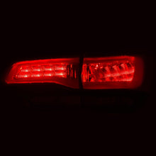 Cargar imagen en el visor de la galería, ANZO 2014-2016 Jeep Grand Cherokee luces traseras LED rojo/ahumado