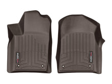 Load image into Gallery viewer, WeatherTech 2015 Jeep Grand Cherokee Front FloorLiners - Cocoa (Only Vehicles March 2015 or Later)