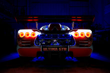 Cargar imagen en el visor de la galería, Oracle Ultima GTR LED Waterproof Tail Light Halo Kit - 6 Rings - Red SEE WARRANTY