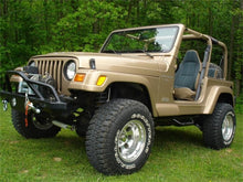 Cargar imagen en el visor de la galería, N-Fab Nerf Step 97-06 Jeep Wrangler TJ/BJ 2 Door All - Gloss Black - W2W - SRW - 3in