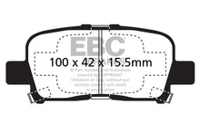 Load image into Gallery viewer, EBC 00-02 Acura MDX 3.5 Ultimax2 Rear Brake Pads