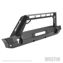 Cargar imagen en el visor de la galería, Westin 18-19 Jeep Wrangler JL Stubby Front Bumper - Textured Black