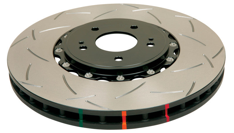 DBA 95-97 Porsche 911 Carrera Front T3 Serie 5000 Rotor ranurado unidireccional con sombrero negro