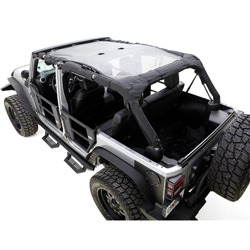 Rampage 2007-2018 Jeep Wrangler(JK) Unlimited California Breve extendido - Negro