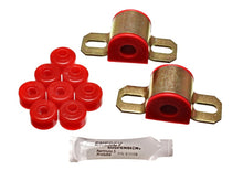 Cargar imagen en el visor de la galería, Energy Suspension 95-98 Nissan 240SX (S14) Red 16mm Rear Sway Bar Frame Bushings (Sway bar end link