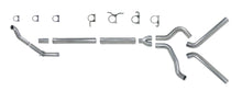 Cargar imagen en el visor de la galería, KIT Diamond Eye 4 pulgadas TB MFLR RPLCMENT TUBO DUAL SS 94-97 5 7 3L F250/F350 PWRSTROKE NFS W CARB STDS