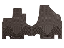 Cargar imagen en el visor de la galería, WeatherTech 2011-2016 Honda Odyssey Front Rubber Mats - Cocoa