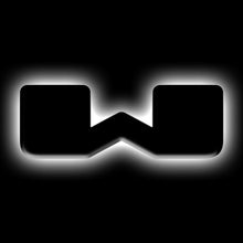 Cargar imagen en el visor de la galería, ORACLE Lighting Universal Illuminated LED Letter Badges - Matte Blk Surface Finish - W SEE WARRANTY