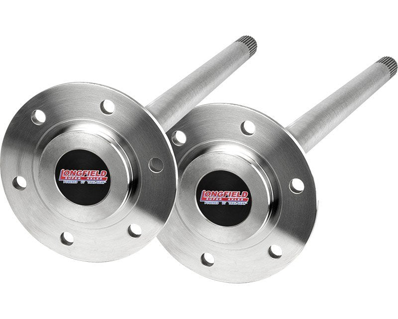 Longfield Rear Axle Shafts Pair Chromo 86-95 Trail Gear