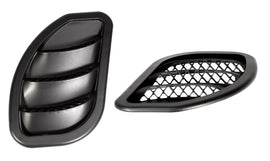 Daystar 2007-2018 Jeep Wrangler JK Kit de ventilación lateral para capó derecho e izquierdo, color negro
