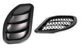 Daystar 2007-2018 Jeep Wrangler JK Kit de ventilación lateral para capó derecho e izquierdo, color negro