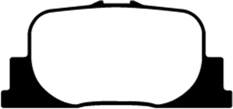 EBC 00-01 Lexus ES300 3.0 Pastillas de freno traseras Greenstuff