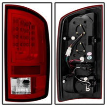 Cargar imagen en el visor de la galería, Spyder Dodge Ram 07-08 1500 Version 2 LED Tail Lights - Red Clear ALT-YD-DRAM06V2-LED-RC