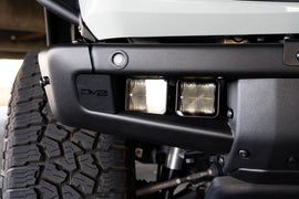 DV8 Offroad 21-22 Ford Bronco Factory Soporte de luz de bolsillo para parachoques (par) Luces LED de 3 pulgadas