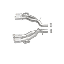 Cargar imagen en el visor de la galería, MagnaFlow 2016 Chevy Camaro 6.2L V8 Eje de carrera trasero con puntas pulidas cuádruples