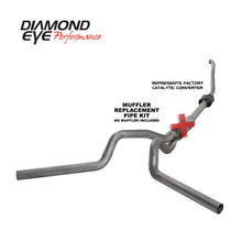 Cargar imagen en el visor de la galería, KIT Diamond Eye 4 pulgadas TB MFLR RPLCMENT TUBO DUAL SS 94-97 5 7 3L F250/F350 PWRSTROKE NFS W CARB STDS