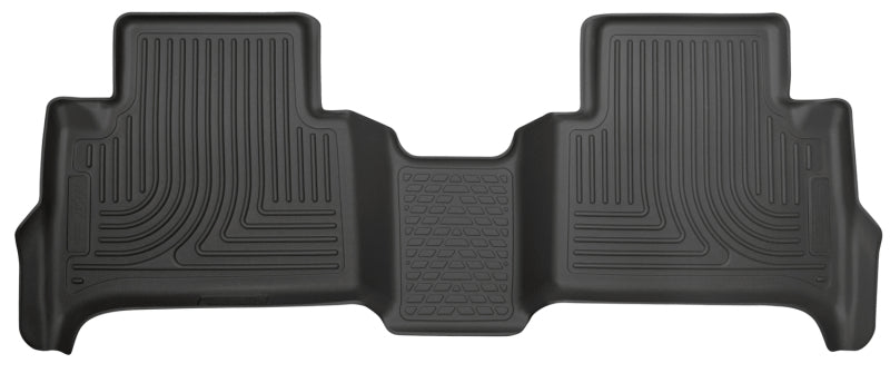 Husky Liners 15 Chevrolet Colorado Crew Cab WeatherBeater Revestimientos negros para el piso del segundo asiento