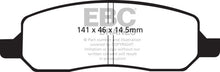 Cargar imagen en el visor de la galería, EBC 06-09 Buick Lucerne 3.8 Redstuff Rear Brake Pads