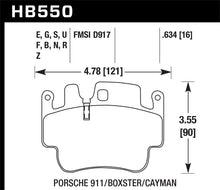 Cargar imagen en el visor de la galería, Pastillas de freno delanteras Hawk Porsche HPS Street