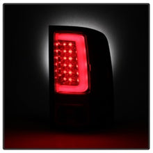 Cargar imagen en el visor de la galería, Spyder 07-13 GMC Sierra 1500 V2 Light Bar LED Tail Lights - Red Clear (ALT-YD-GS07V2-LBLED-RC)