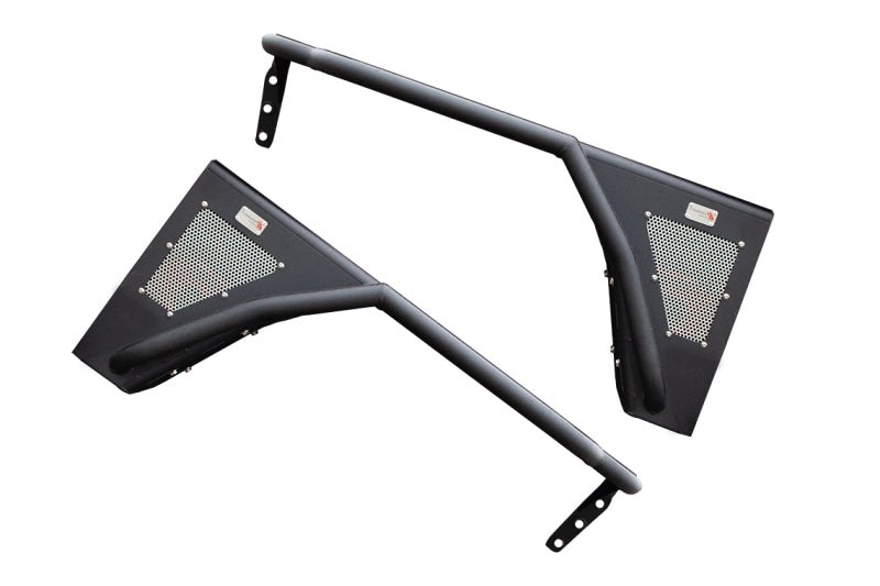 Actualización de malla pintable de guardabarros delanteros Jeep Wrangler Offroad 97-06 Fishbone