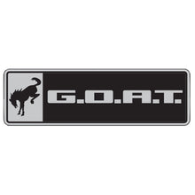 Cargar imagen en el visor de la galería, Insignia Ford Racing Bronco/Bronco Sport GOAT - Negro/Cromo