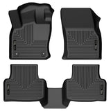 Husky Liners 2022 Volkswagen Taos Weatherbeater Revestimientos negros para el piso del asiento delantero y secundario