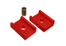 Cargar imagen en el visor de la galería, Energy Suspension 62-80 MG MGB Red Transmission Buffer Mount Set