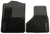 Husky Liners 08-10 Ford F-250/F-350/F-450 SuperDuty Alfombrillas delanteras negras resistentes