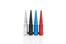 Cargar imagen en el visor de la galería, Wheel Mate Spiked Lug Nuts Set of 32 - Blue 9/16in