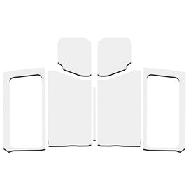 DEI 18-23 Jeep Wrangler JL Kit completo de revestimiento de techo de 2 puertas - 7 piezas - Gris