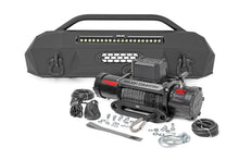Cargar imagen en el visor de la galería, 16-21_tacoma_stubby_bumper_with_9500_winch_and_led_-_10720_10726.jpg