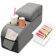 Cargar imagen en el visor de la galería, Rugged Ridge Standard Locking Console Gray 76-95 Jeep CJ Jeep Wrangler