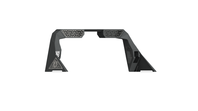 Road Armor 99-20 Ford F-250 iD Soporte para dolor de cabeza con cápsulas para rieles de cama/cápsula doble de 10 pulgadas/alivio de lámpara de freno/iD - Crudo