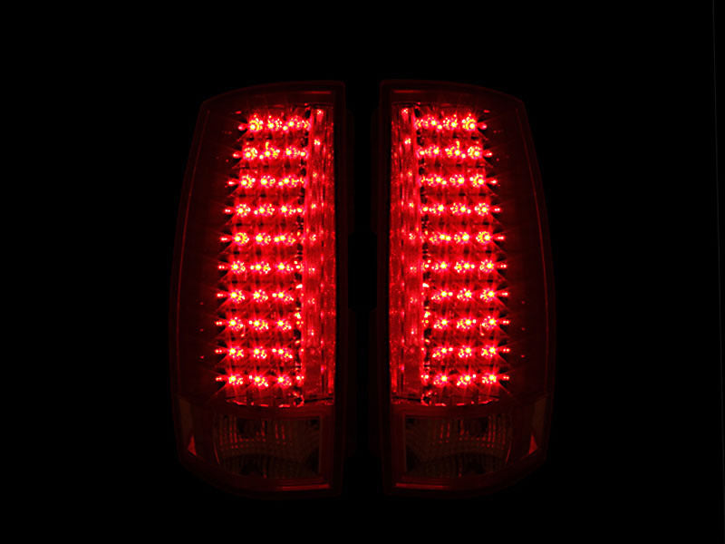 ANZO 2007-2014 Chevrolet Suburban Luces traseras LED negras G4