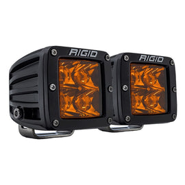 Foco Rigid Industries Serie D con lente PRO ámbar (par)