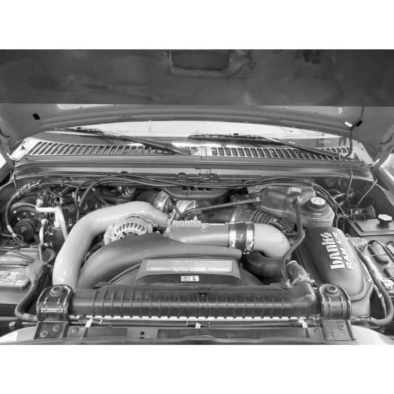 Banks Power 03-07 Ford 6.0L Sistema de admisión de aire Ram - Filtro seco