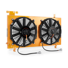 Cargar imagen en el visor de la galería, Mishimoto 08+ Subaru WRX/STI PNP Cubierta de ventilador de aluminio dorado