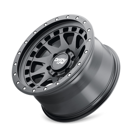 Dirty Life 9311 Enigma Pro 17x9/8x165.1 BP/-12mm Offset/130.8mm Hub Rueda negra mate - Beadlock