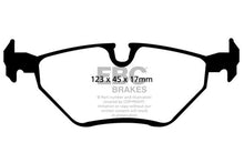 Cargar imagen en el visor de la galería, EBC 99-02 BMW Z3 2.5 Pastillas de freno traseras Yellowstuff